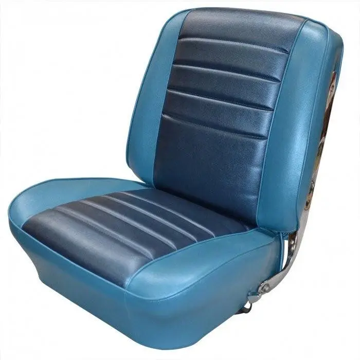 1965 El Camino Front Buckets Seat Upholstery thumbnail 2