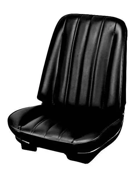 1966 Chevelle Coupe, Convertible Front Bucket Seat Upholstery