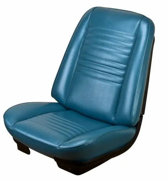 1967 Chevelle Convertible Front Bucket and Rear Bench Seat Upholstery thumbnail 3
