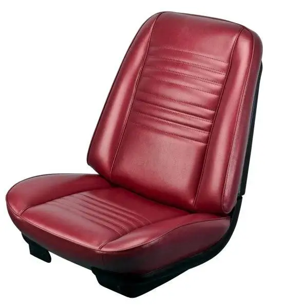 1967 Chevelle Coupe, Convertible Front Bucket Seat Upholstery thumbnail 2