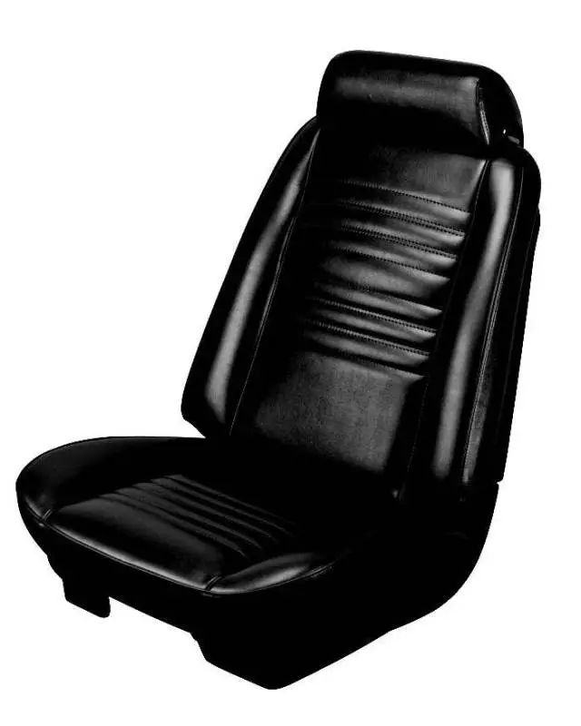 1967 Chevelle Coupe, Convertible Front Bucket Seat Upholstery thumbnail 4