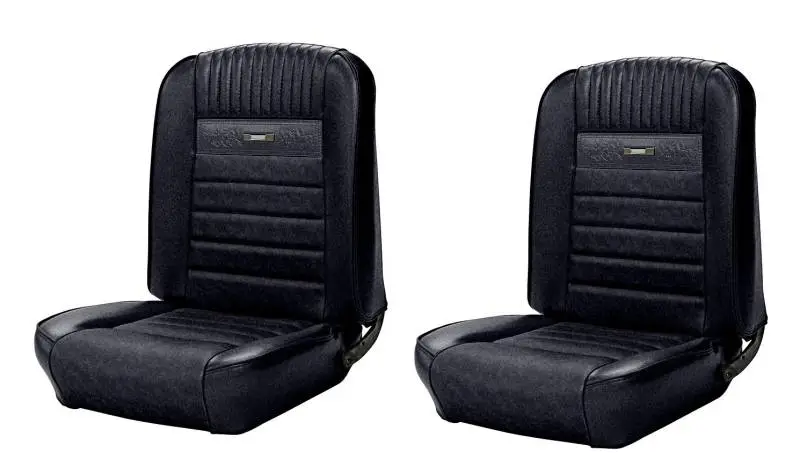 Deluxe Pony Upholstery for 1964 1/2 - 1966 Mustang Coupe w/Bucket Seats Front/Rear thumbnail 4