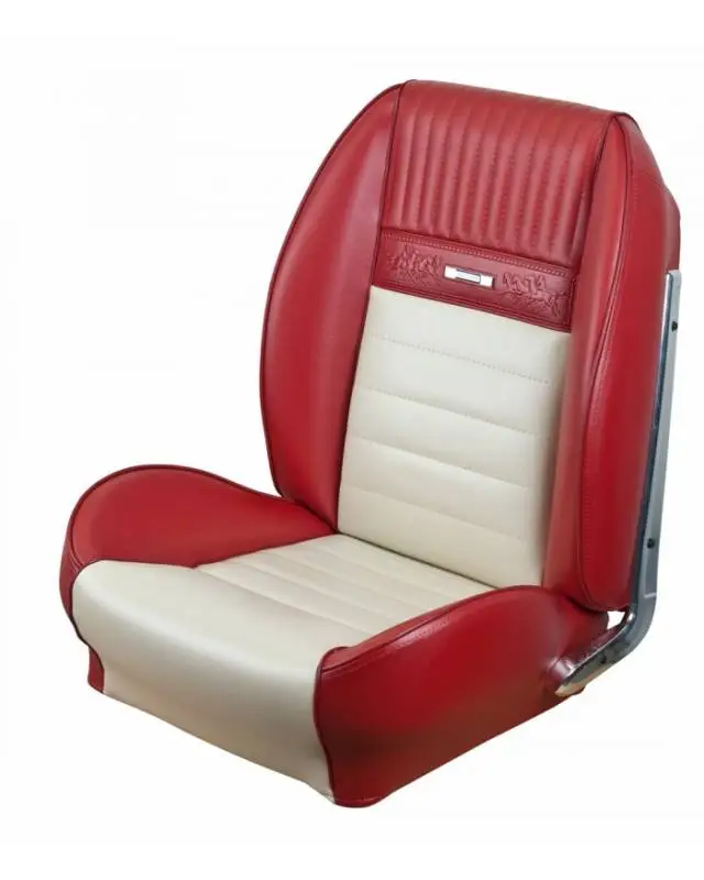 Deluxe Pony Sport Seat II Upholstery for 1964 1/2 - 1966 Mustang w/Bucket Seats Front/Rear