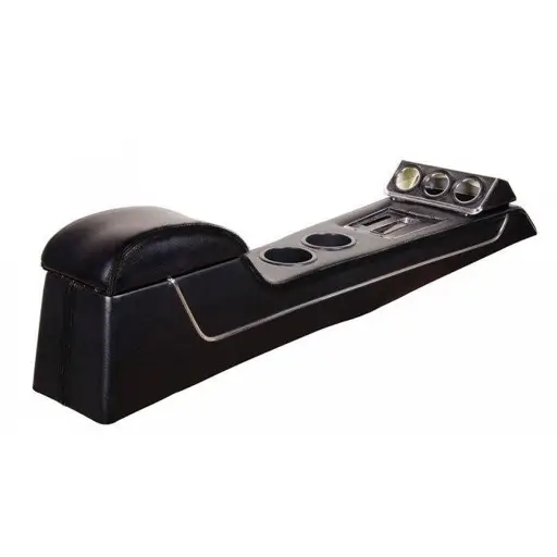 1968 - 1969 Camaro Sport Deluxe Full-Length Console with Chrome Trim
