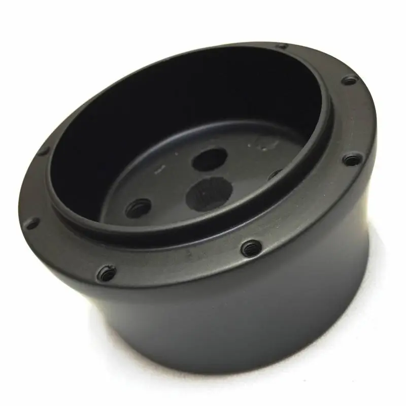 14" Black Hot Rod Steering Wheel Kit w/Your Choice of Half-Wrap thumbnail 11