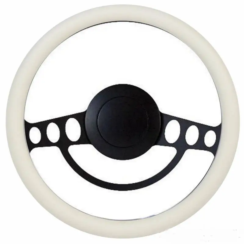 14" Hot Rod Steering Wheel w/Your Choice of Half-Wrap thumbnail 9