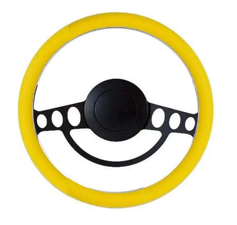 14" Hot Rod Steering Wheel w/Your Choice of Half-Wrap thumbnail 8