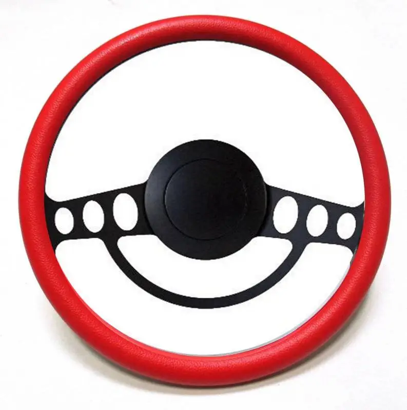 14" Hot Rod Steering Wheel w/Your Choice of Half-Wrap thumbnail 6
