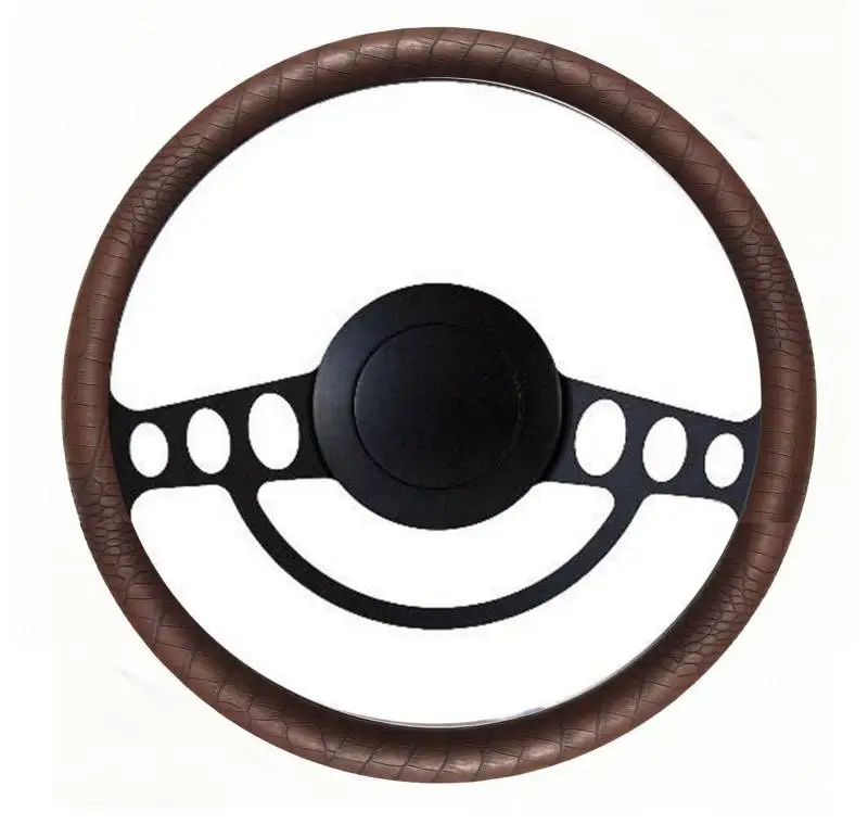 14" Hot Rod Steering Wheel w/Your Choice of Half-Wrap thumbnail 3