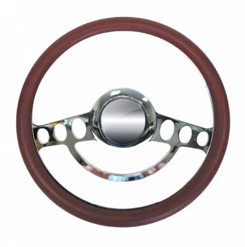 Replacement 14" Muscle Style Steering Wheel Half-Wrap, Your Choice of Color thumbnail 3