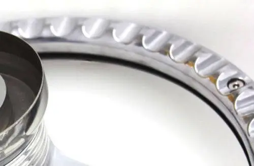 14" Polished Billet Muscle Style Steering Wheel w/ any Half Wrap thumbnail 2