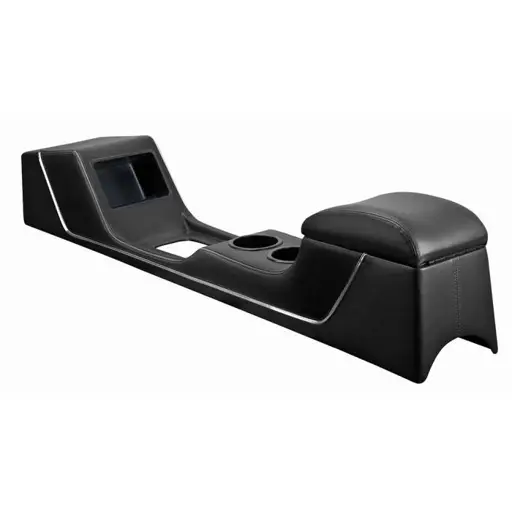 1965-1966 Mustang SPORT R Full Length Console - (No Factory Air) (Matte Finish - Matches SPORT R Upholstery)