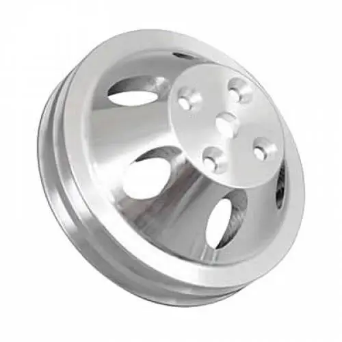 Chevy Small Block Water Pump Pulley - Double Groove, LWP