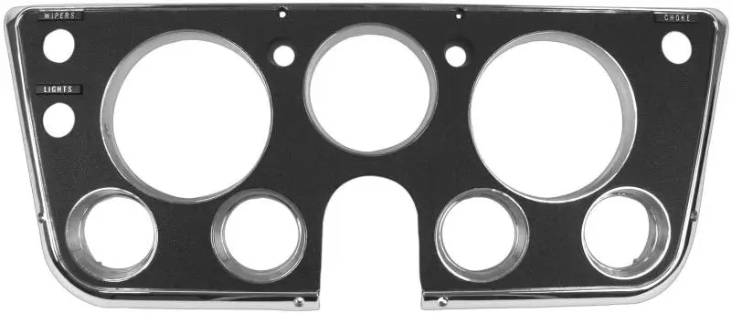 Dash Bezel for 1967 - 1968 Chevy/GMC CK Series Truck, Black