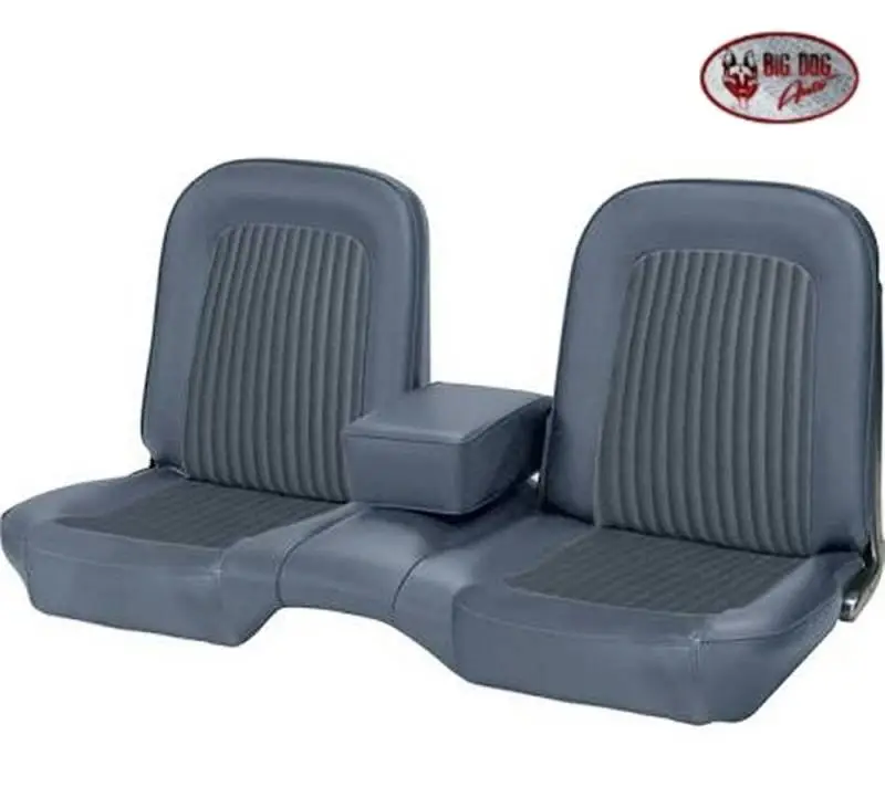 Standard Upholstery for 1968 Mustang Coupe, Convertible, 2+2 w/Bench Seat (Front Only) thumbnail 2