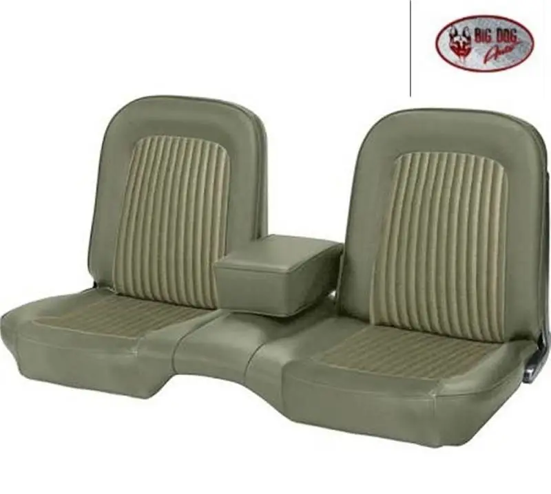 Standard Upholstery for 1968 Mustang Coupe, Convertible, 2+2 w/Bench Seat (Front Only) thumbnail 4