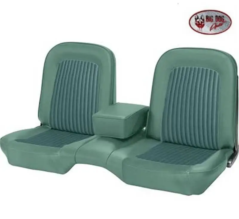 Standard Upholstery for 1968 Mustang Coupe, Convertible, 2+2 w/Bench Seat (Front Only) thumbnail 3
