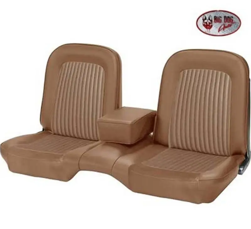 Standard Upholstery for 1968 Mustang Coupe, Convertible, 2+2 w/Bench Seat (Front Only) thumbnail 6