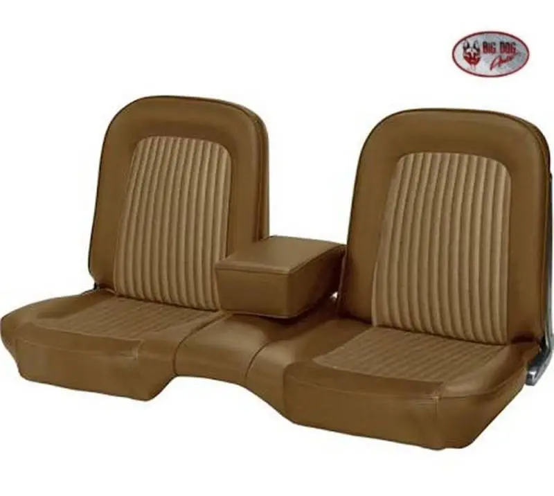 Standard Upholstery for 1968 Mustang Coupe, Convertible, 2+2 w/Bench Seat (Front Only) thumbnail 8
