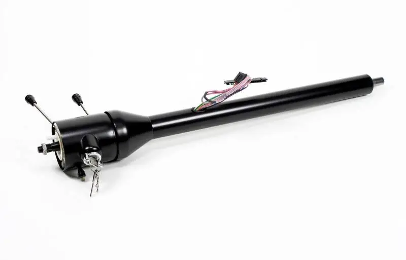 Ididit Universal 30" Tilt Floor Shift Steering Column with id.CLASSIC Ignition - Black