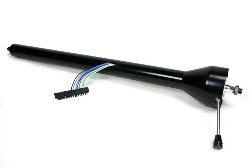 Ididit Universal 28" Straight Floor Shift Steering Column - Black Powder Coated thumbnail 2