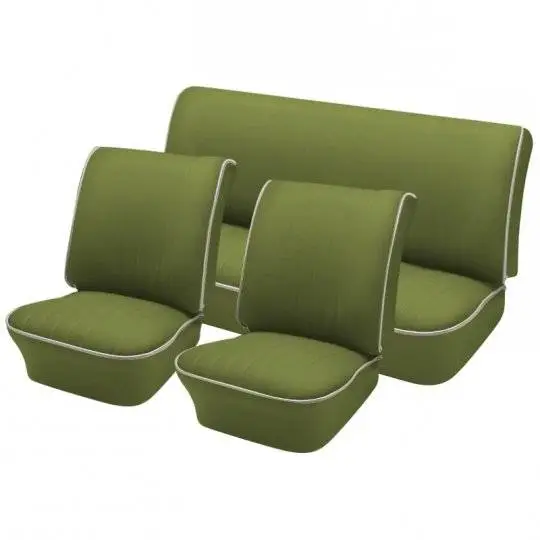 1954-55 VW Volkswagen Bug Beetle Sedan OEM Classic Style Seat Upholstery, Front and Rear thumbnail 5