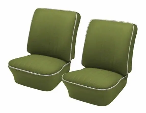 1956-64 VW Volkswagen Bug Beetle OEM Classic Style Seat Upholstery, Front Only thumbnail 5