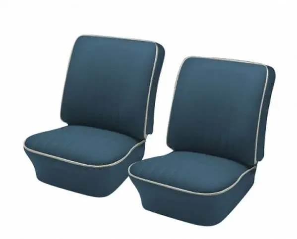 1965-67 VW Volkswagen Bug Beetle OEM Classic Style Seat Upholstery, Front Only thumbnail 6