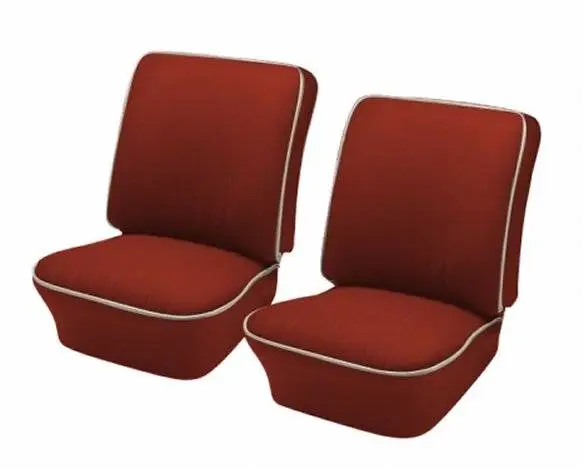 1965-67 VW Volkswagen Bug Beetle OEM Classic Style Seat Upholstery, Front Only thumbnail 2