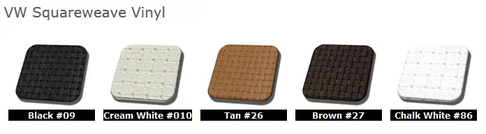 1954-55 VW Volkswagen Bug Beetle Original Style w/Insert Seat Upholstery, Front Only - Any Color Combo thumbnail 3