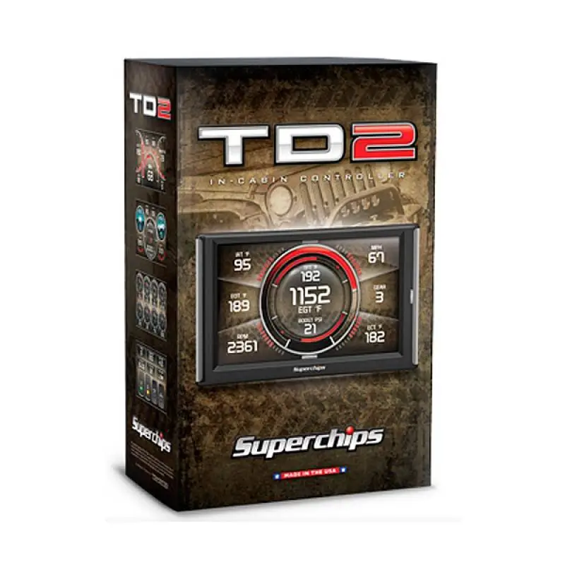 Superchips TrailDash 2 Tuner for 2003 - 2014 Jeep Wrangler, 2003-10 Grand Cherokee thumbnail 4