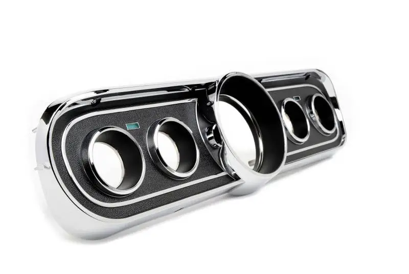1966 Mustang Black Instrument Bezel and Lens thumbnail 2