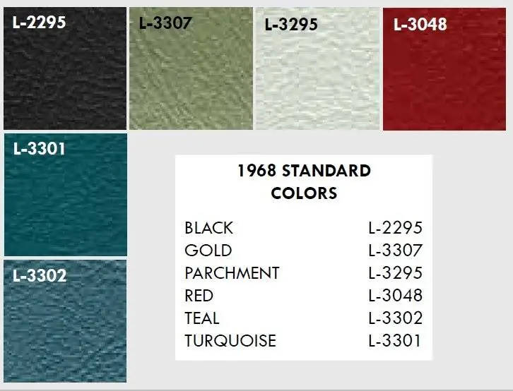 1968 Firebird Standard Door Panels - Your Choice of Colors thumbnail 2