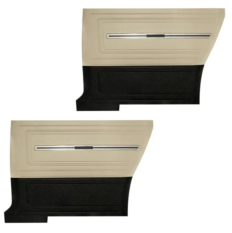 1966 Chevelle Pre-Assembled Rear Quarter Panels - Two Tone