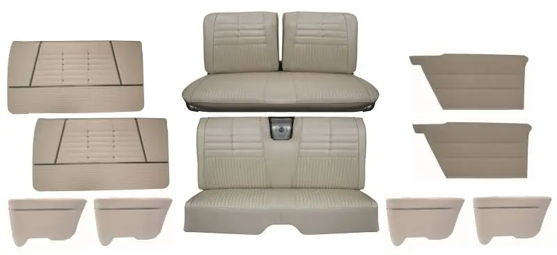 1964 Impala Standard Bench Seat Upholstery & Panel Package 2