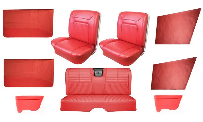 1964 Impala SS Bucket Seat Upholstery & Panel Package 2