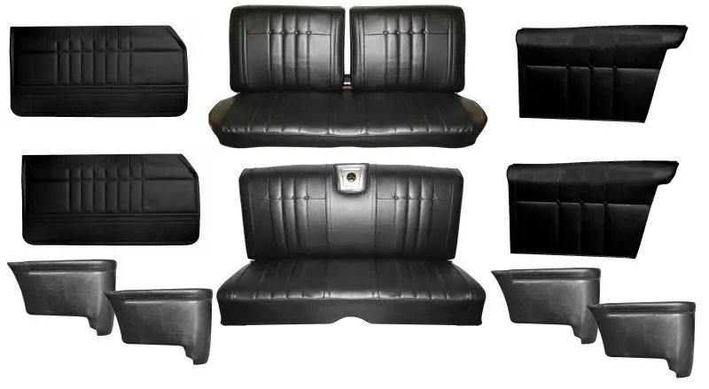 1965 Impala Standard Bench Seat Upholstery & Panel Package 3