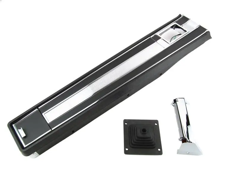 1966 Mustang Full Length Console - W/AC, Manual Trans