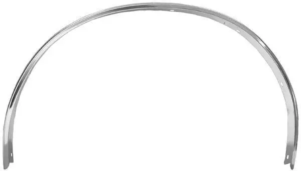 4 Pc 71-73 Mustang Wheel Opening Molding Set (Chrome) thumbnail 3