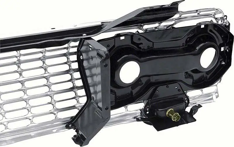 3817606A - 1963 Impala / B-Body Grill Assembly With Brackets And Housings thumbnail 3