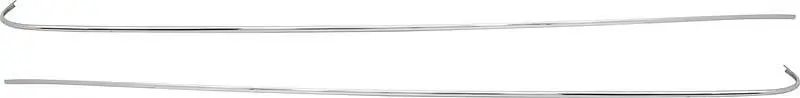 B219230 - 1958 Impala Upper Quarter Panel Top Bead Molding; LH