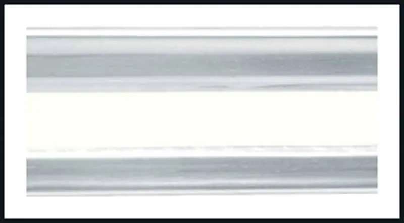 B9214 - 1962 Impala / Full Size 6 Piece White Body Side Molding Set (Without Clips) thumbnail 2