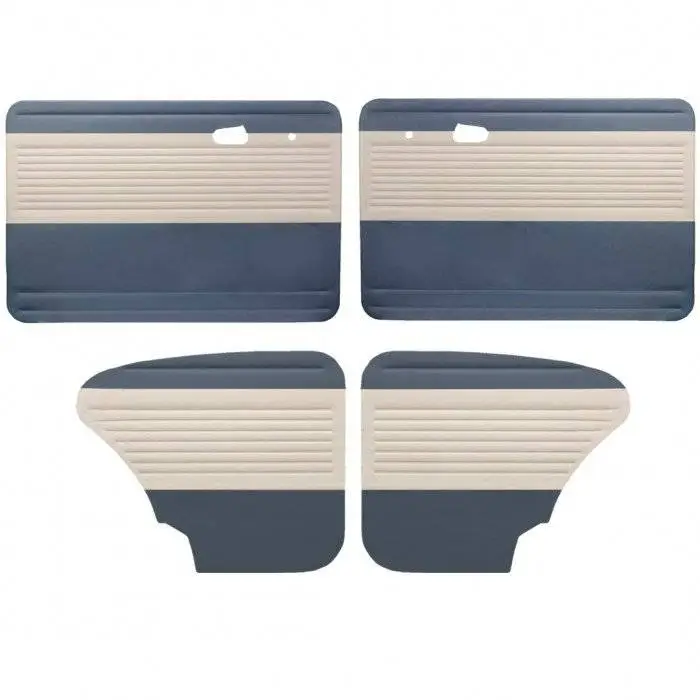 1949-1978 Bug, 2 Tone, Horizontal Panels, Front & Rear, w/o Pockets