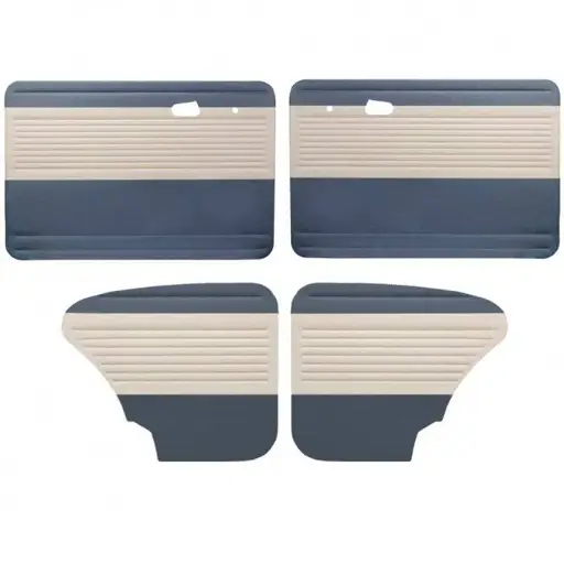 1949-1978 Bug, 2 Tone, Horizontal Panels, Front & Rear, w/o Pockets