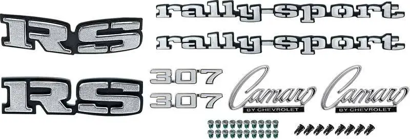 *R1082 - 1969 Camaro RS with 307 Emblem Kit