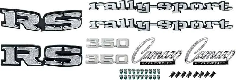 *R1084 - 1969 Camaro RS with 350 Emblem Kit