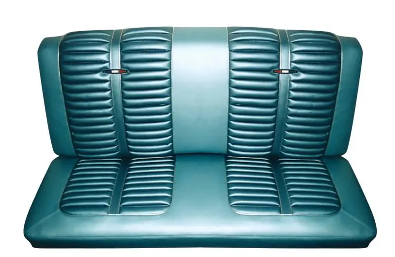 1963 Ford Fairlane 500 H/T Sports Cpe Front Bucket seat upholstery thumbnail 3