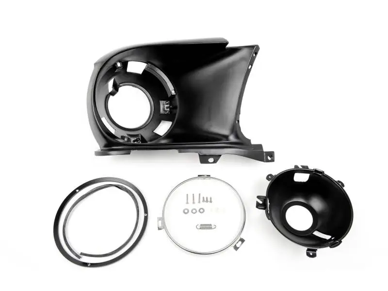 1967 - 68 Mustang Headlight Assembly Kit, Right or Left Side