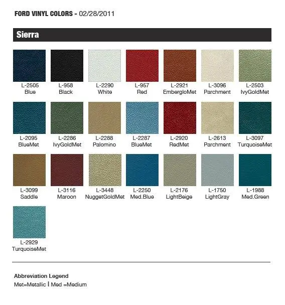 1966-1967 Ford Falcon Seat Upholstery thumbnail 4