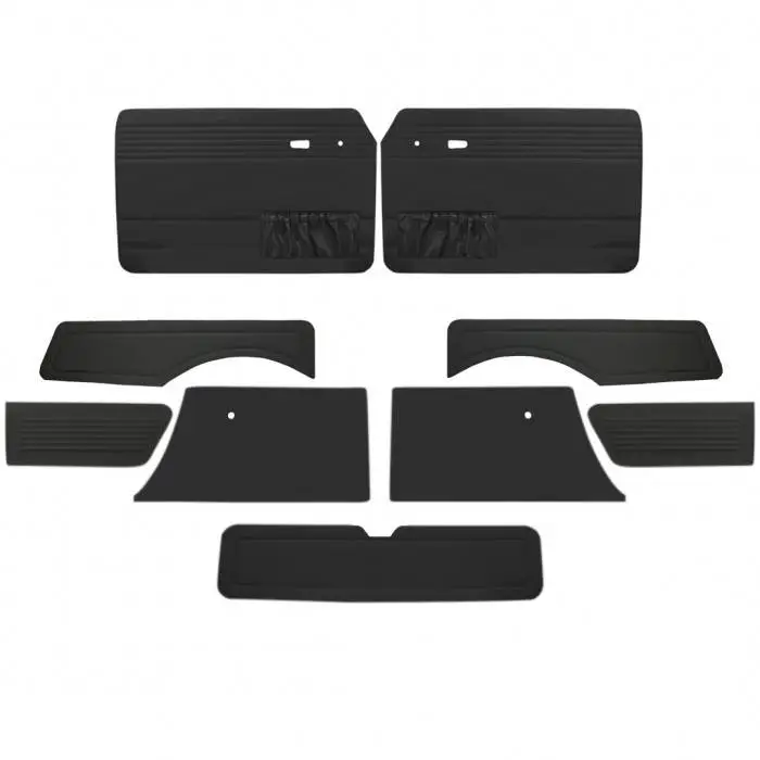 Full Panel Set for 1966 - 67 Type III Squareback, Velour, With Pockets - 9 pc. Set